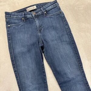 CJ by Cookie Johnson Jeans Women's 28 Mid Rise Joy Leggings Dark Wash Blue Denim